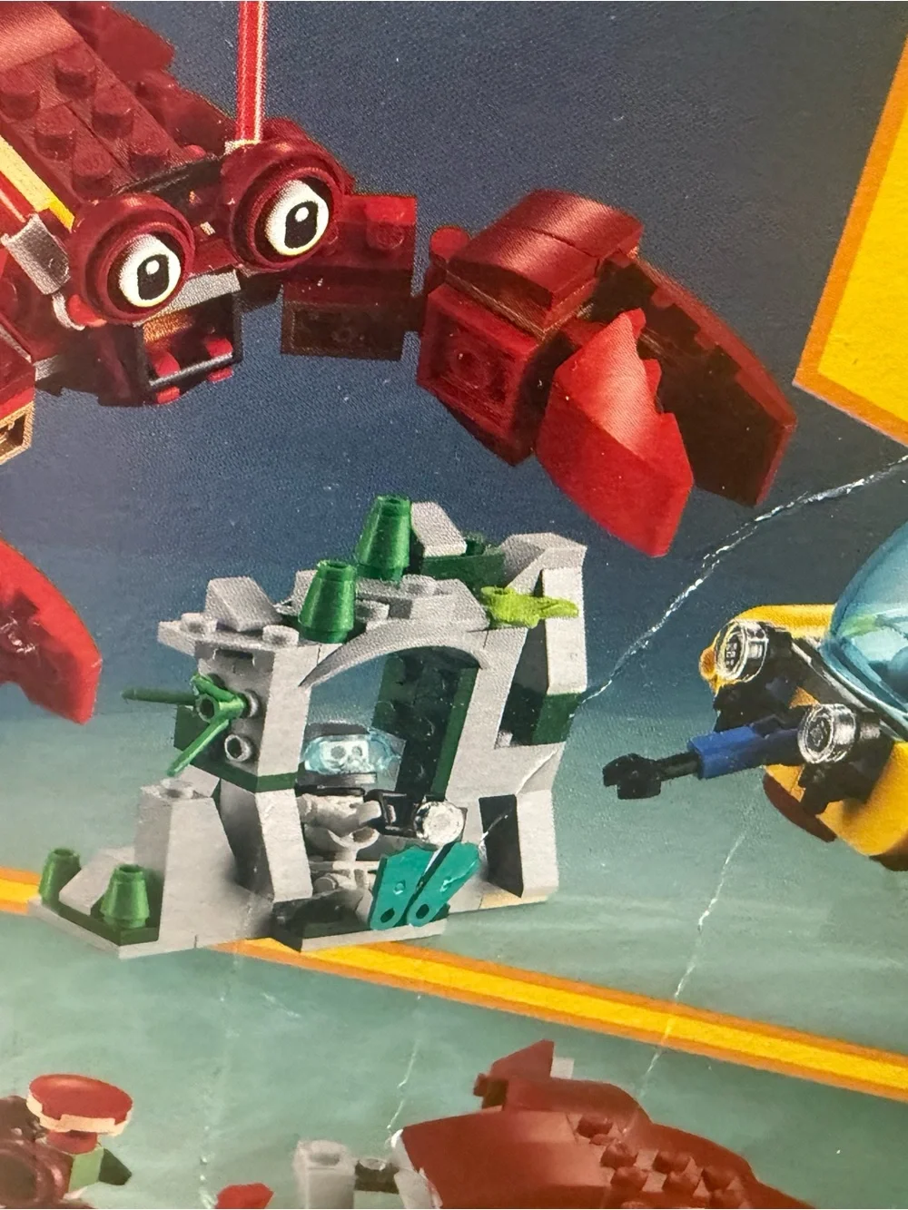 Lego Creator Set Deep Sea Explorer Submarine and Red Octopus #31130